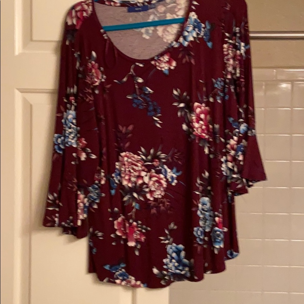 Floral blouse